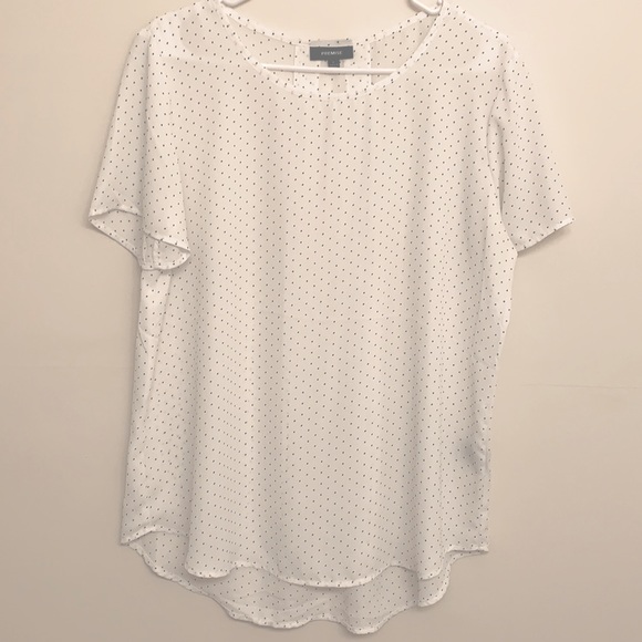 Premise 🖤 White Polka dot Blouse - Picture 6 of 11
